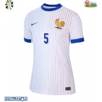 Frankrike Jules Kounde #5 Bortedrakt Dame EM 2024 Kortermet